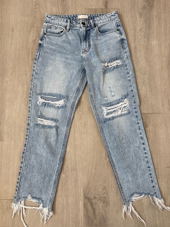 Altar'd State Denim - Altar’d state size 25 high-waisted blue denim jeans